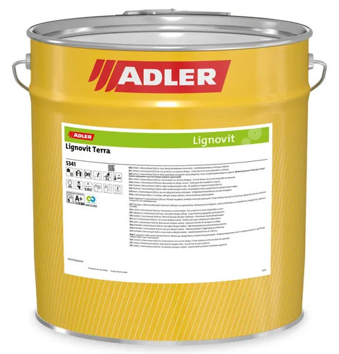 Adler Lignovit Terra - ekologický olej na drevo pre interiér a exteriér 4 l lignovit tera erdbraun - hnedá zemitá