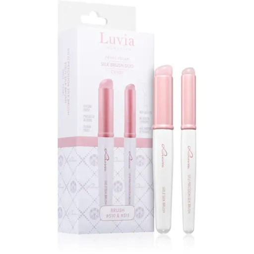 Luvia Cosmetics Silk Brush Duo Candy sada štetcov