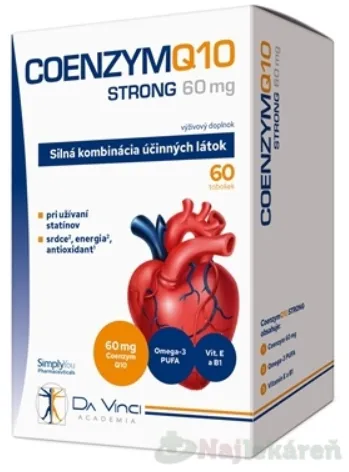 COENZYM Q10 Strong 60 mg Da Vinci 60ks
