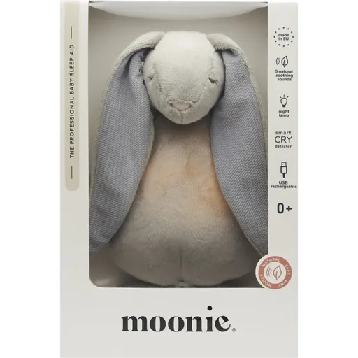 Moonie The Humming Friend 2.0 Silver uspávačik s melódiou 1 ks