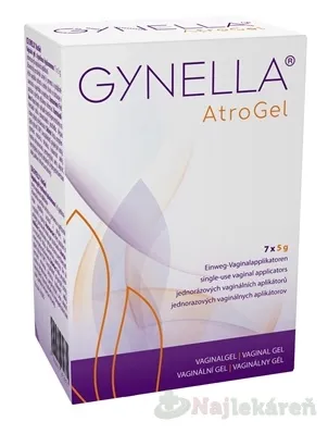 Gynella Atrogel vaginálny gél + jednorazový aplikátor 7 x 5 g