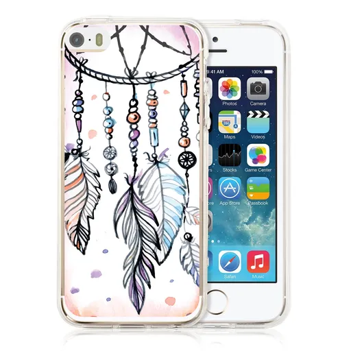 PROTEMIO MY ART kryt Apple iPhone 5 / 5S / SE LAPAČ SNOV (020)