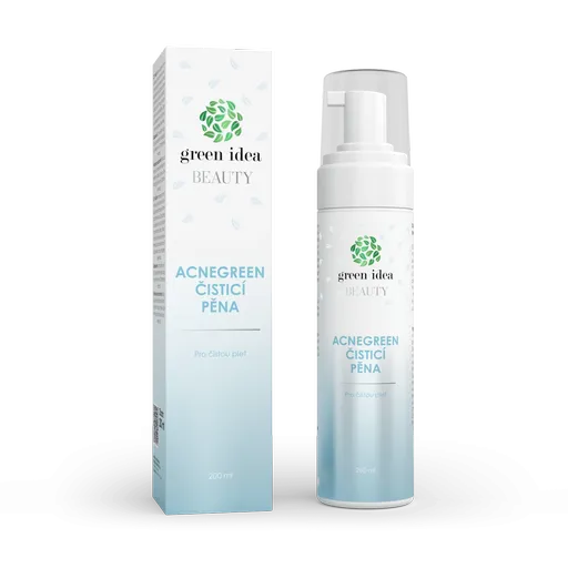 Acnegreen – čistiaca pena 200 ml – Green idea