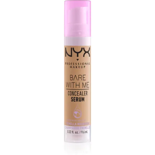 NYX Professional Makeup Bare With Me Concealer Serum hydratačný korektor 2 v 1 odtieň 07 Medium 9,6 ml