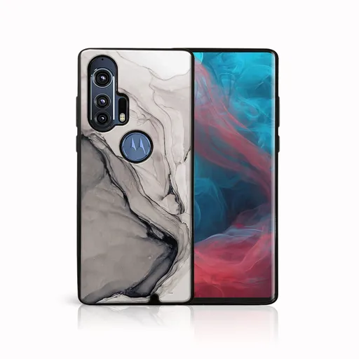 MY ART Silikónový obal Motorola Edge Plus BLACK INK (146)