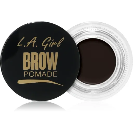 L.A. Girl Cosmetics Brow Pomade pomáda na obočie odtieň Soft Black 3 g