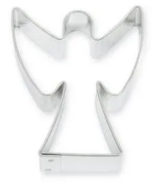 SMOLÍK COOKIE - Vykrajovačka anjel II. pocínovaná, 4,5cm