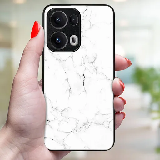 MY ART Ochranný kryt pre Oppo Reno13 Pro 5G WHITE MARBLE (144)
