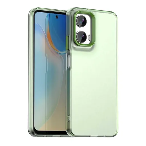 CANDY Ochranný kryt pre Motorola Moto G35 5G zelený