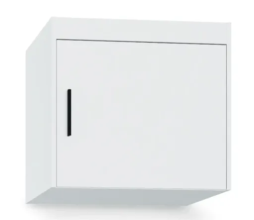 ArtLemp Nadstavec na šatníkovú skriňu ELLEN 1D | biela