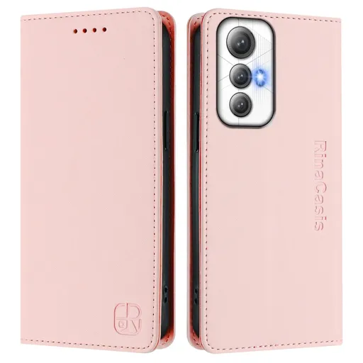 RINA Zaklápacie puzdro pre Cubot Max 5 ružové