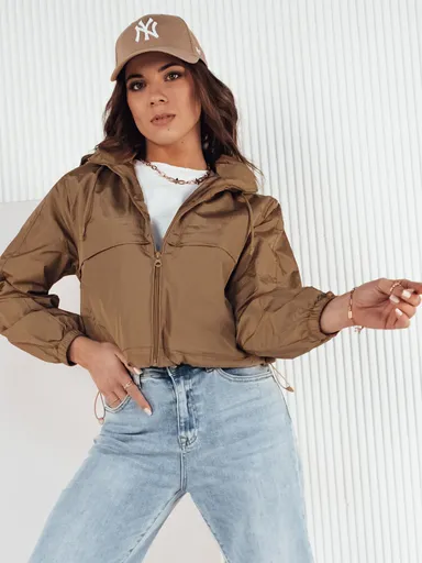 GRAUS dámska bunda hnedá Dstreet TY4235