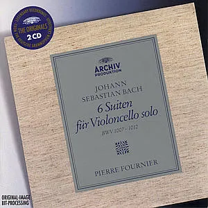 Pierre Fournier, SUITY PRO CELLO 1-6, CD
