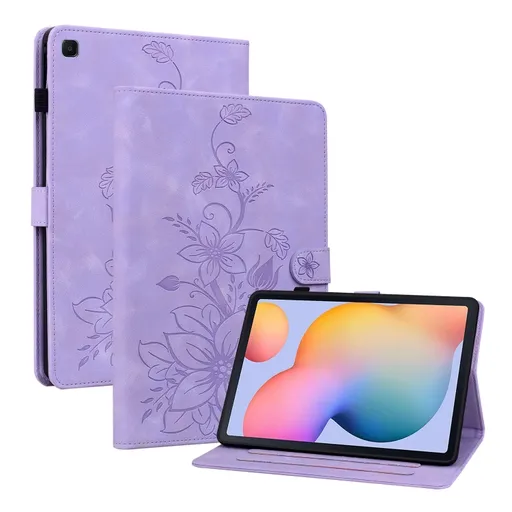 ART LILY Zaklápacie puzdro pre Samsung Galaxy Tab S6 Lite 2024 / S6 Lite 2022 / S6 Lite fialové