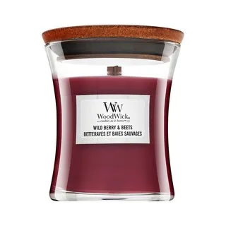 Woodwick Wild Berry & Beets vonná sviečka 85 g