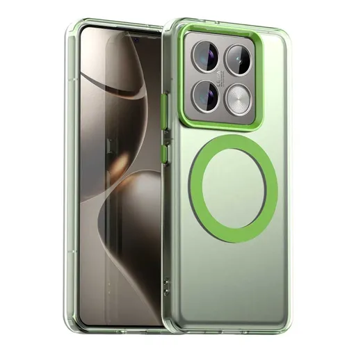 CANDY MAGSAFE Ochranný obal pre Xiaomi 14T Pro zelený