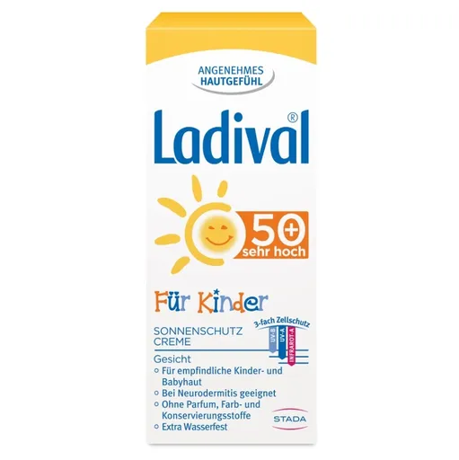 LADIVAL Pre deti FACE SPF 50+ krém na opaľovanie 50 ml