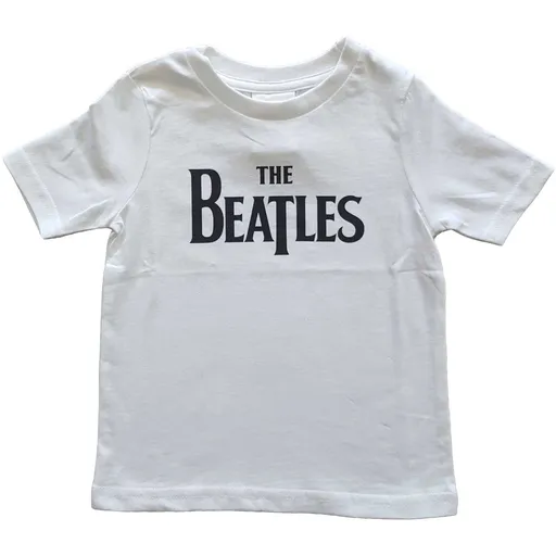 The Beatles tričko Drop T Logo Biela 0 - 3 mes.