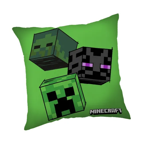 Jerry Fabrics Vankúšik Minecraft Mobs coming for you, 40 x 40 cm