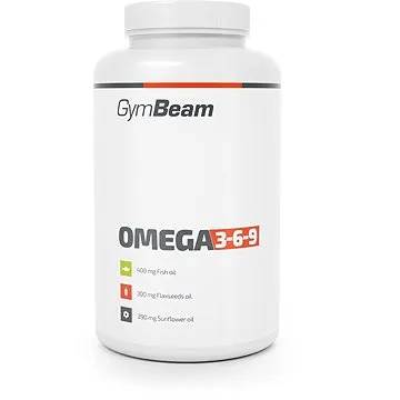 GymBeam Omega 3-6-9 240 kapsúl, unflavored (8588007570167)