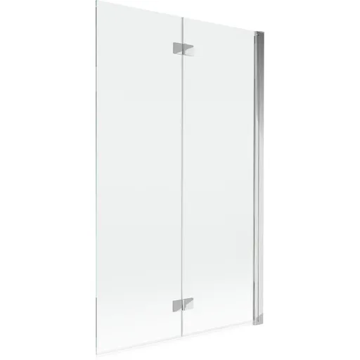 MEXEN - MIST vaňová zástena 110x150 cm 6mm 2-s, chróm, číra, pravá 8A9-110-002-01-00-P