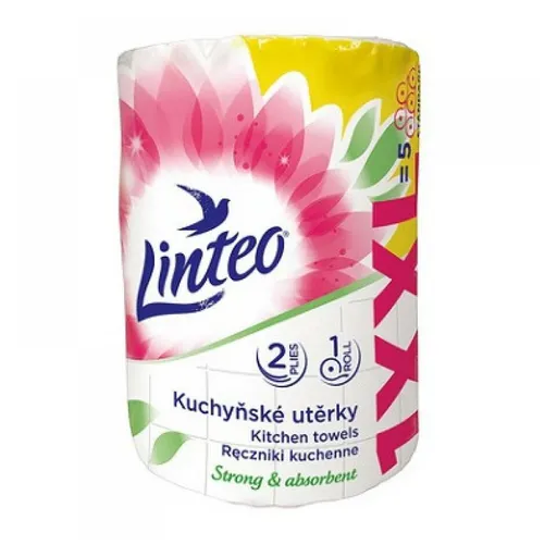 LINTEO Kuchynské utierky XXL 2-vrstvové 1x 50 m