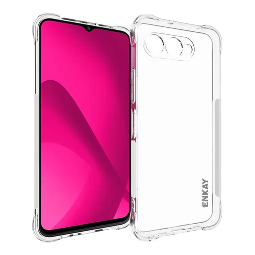 ENKAY AIRBAG Extra odolný obal T Phone 3 priehľadný