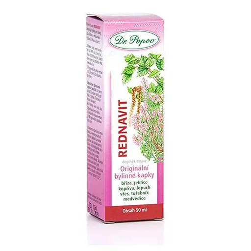 DR.POPOV Kvapky bylinné rednavit 50 ml