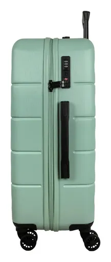 Veľký škrupinový kufor Skyline Goomera 4w L Green