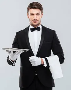 PROFIKUCHAR.SK Čašnícky príručník Profikuchar biely