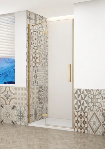 GELCO TRINITY GOLD dvere do niky ľavé, 800 číre sklo, GT1280CL-G GT1280CL-G