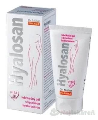 Dr. Müller HYALOSAN lubrikačný gél s kyselinou hyaluronovou 50 ml