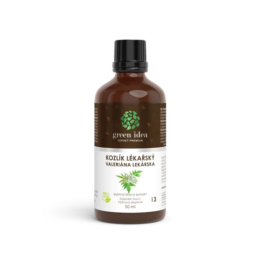 Kvapky z valeriány lekárskej 50 ml - Green idea
