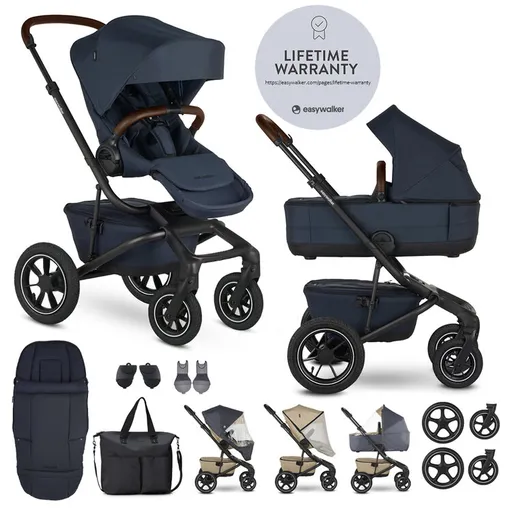 EASYWALKER Kočík kombinovaný Jimmey Indigo Blue XXL AIR + RWS