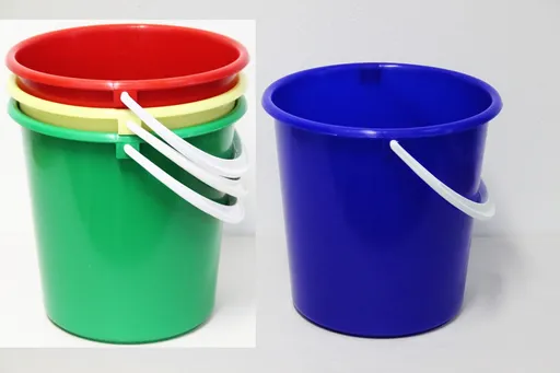 INJETON PLAST - Vedro 10l s odmerkou umelá hmota, rôzne farby