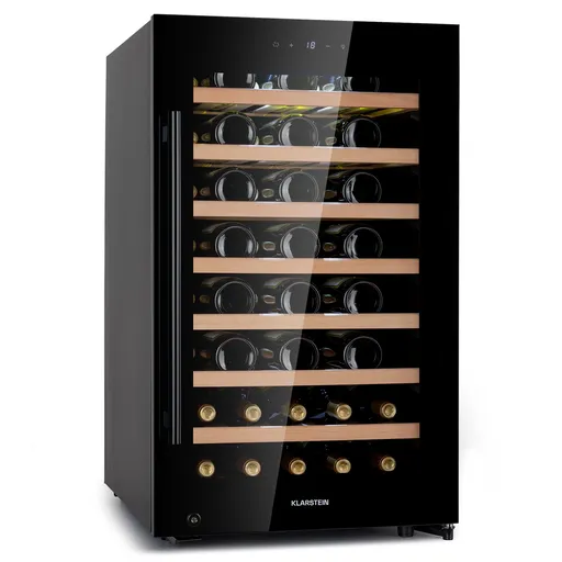 Klarstein Barossa 50 Uno, vinotéka, 120 l, 50 fliaš, 1 zóna, dotykový displej
