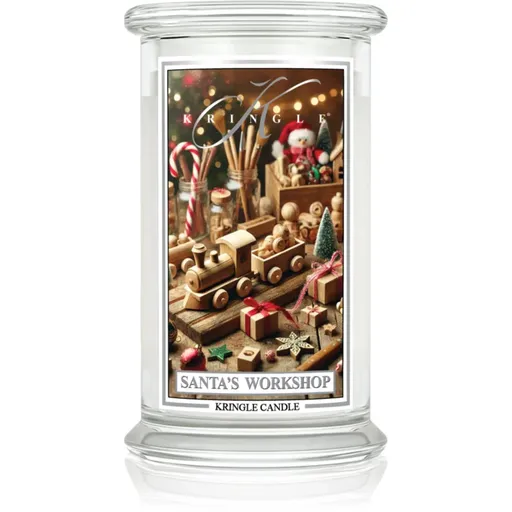 Kringle Candle Santa's Workshop vonná sviečka 623 g