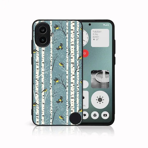 MY ART Kryt s vianočným dizajnom CMF Phone 1 BIRCH (072)