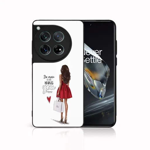 MY ART Ochranný kryt pre OnePlus 12 RED DRESS (137)