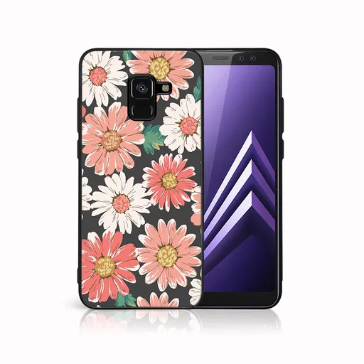 MY ART Ochranný kryt pre Samsung Galaxy A8 2018 (A530) DAISY (161)