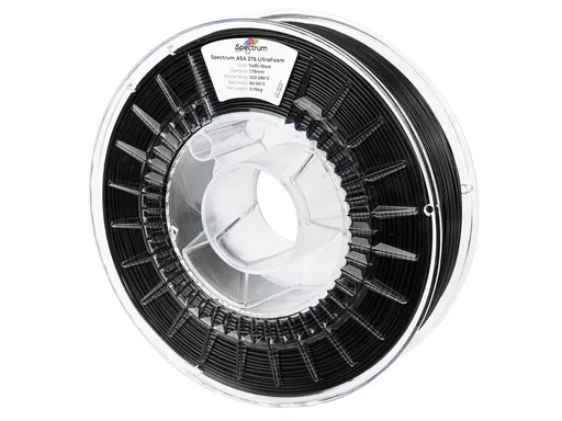 Spectrum 81577 filament, LW-ASA UltraFoam, 1.75mm, TRAFFIC BLACK, 0.75kg