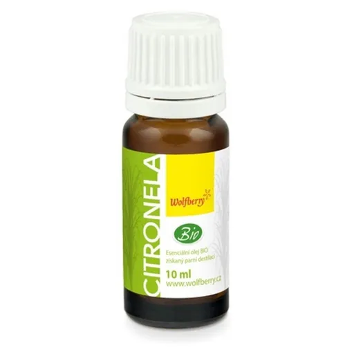 WOLFBERRY Esenciálny olej Citronela BIO 10 ml