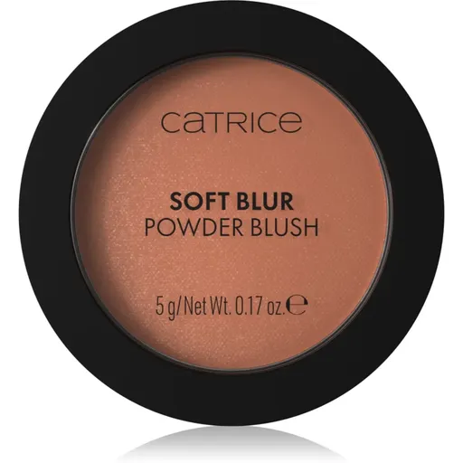 Catrice Soft Blur Powder Brush púdrová lícenka s matným efektom odtieň 050 Born to blonze 5 g