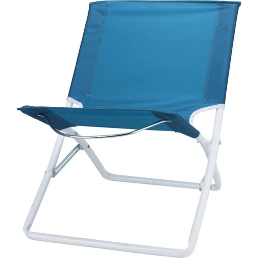 Plážové skladacie kreslo, modrá