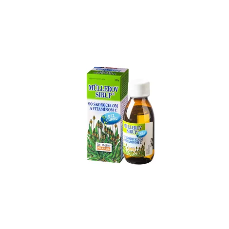Dr. Müller Skorocelový sirup bez cukru 245 ml