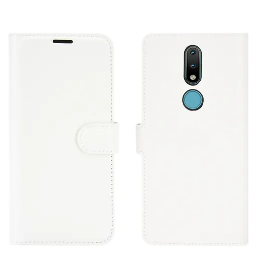 LITCHI Peňaženkový kryt Nokia 2.4 biely