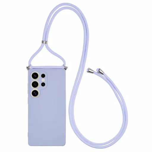ROPE Kryt so šnúrkou Samsung Galaxy S25 Ultra 5G fialový