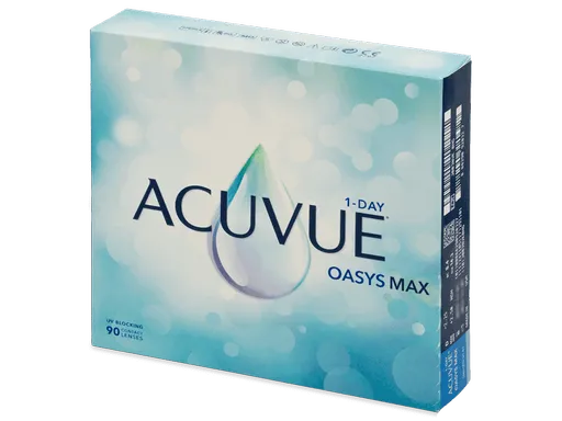 Acuvue Oasys Max 1-Day (90 šošoviek)