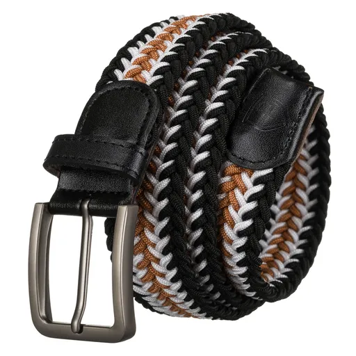 Elastický pánsky opasok s klasickou kovovou prackou – Peterson