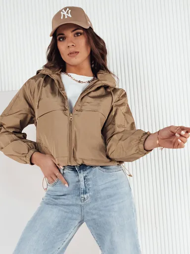 GRAUS dámska bunda béžová Dstreet TY4221